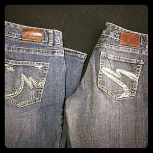 Maurices curvy jeans 9/10 short